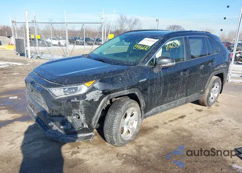 2021 Toyota Rav4 Hybrid Xle from USA, damaged, VIN JTMR6RFV7MJ003183